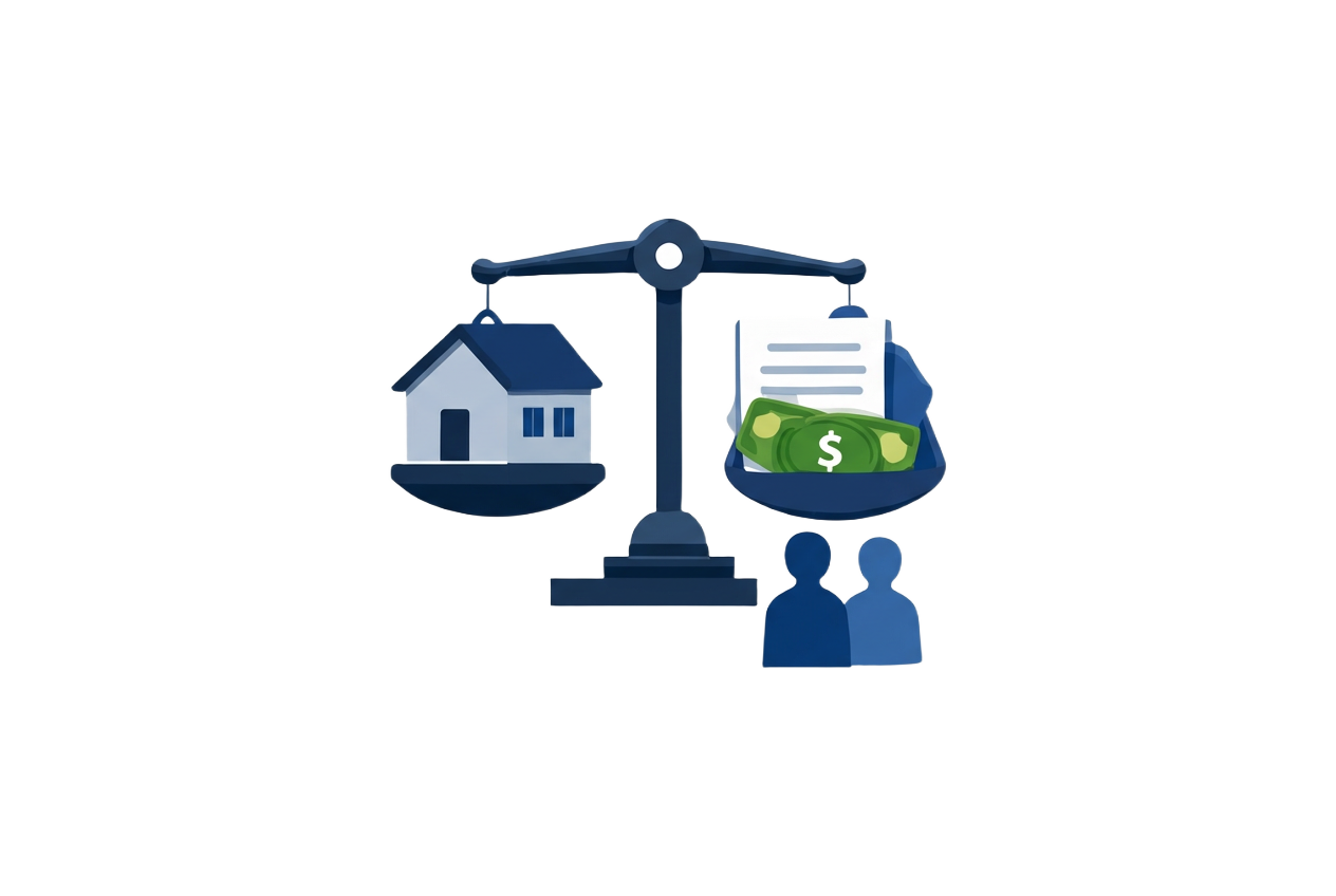 Représentation 6 - Balance Maison seule sans arrière-plan 900x675